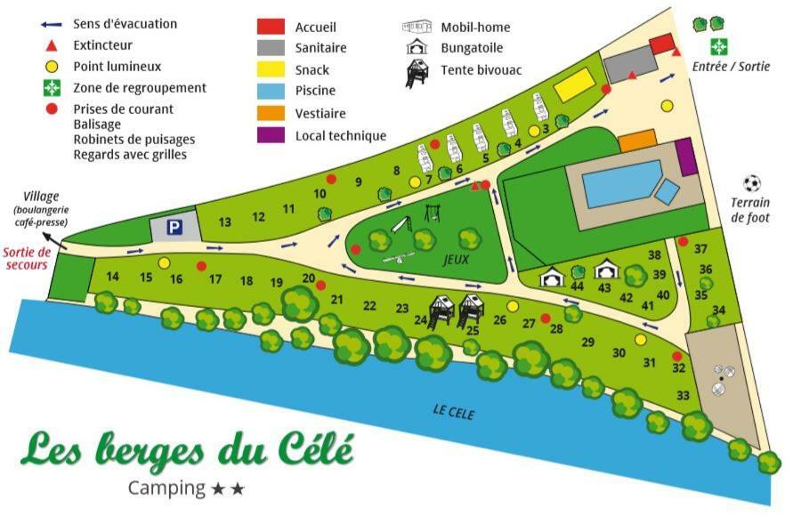 Les Berges Du Cele Hotel Bagnac Bagian luar foto